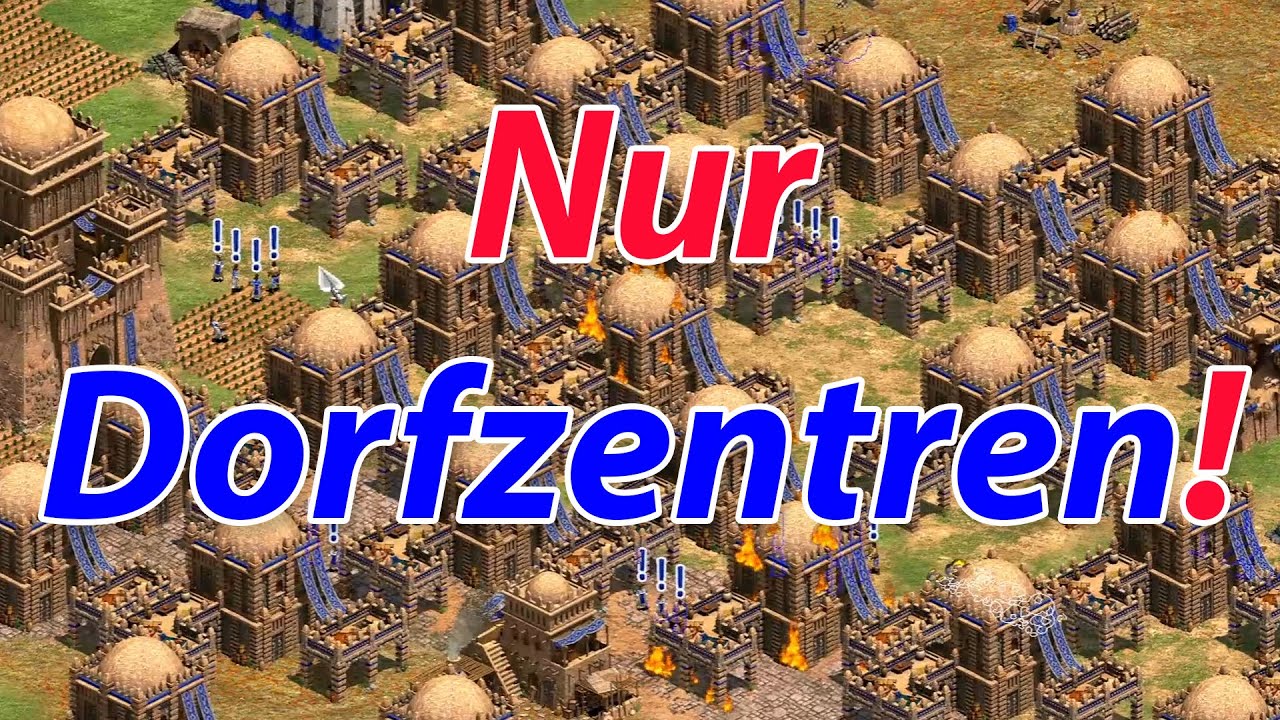 Age of Empires 2 Challenge Time!  (GERMAN)