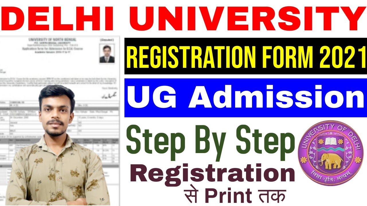 Delhi University UG Admission Online Form 2021 || How to fill DU UG Registeration Form 2021