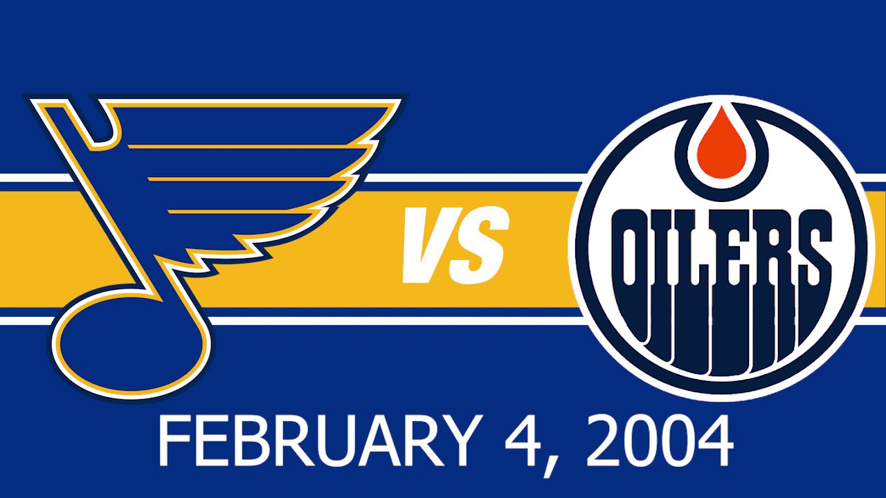 Highlights: Blues at Oilers: February 4, 2004