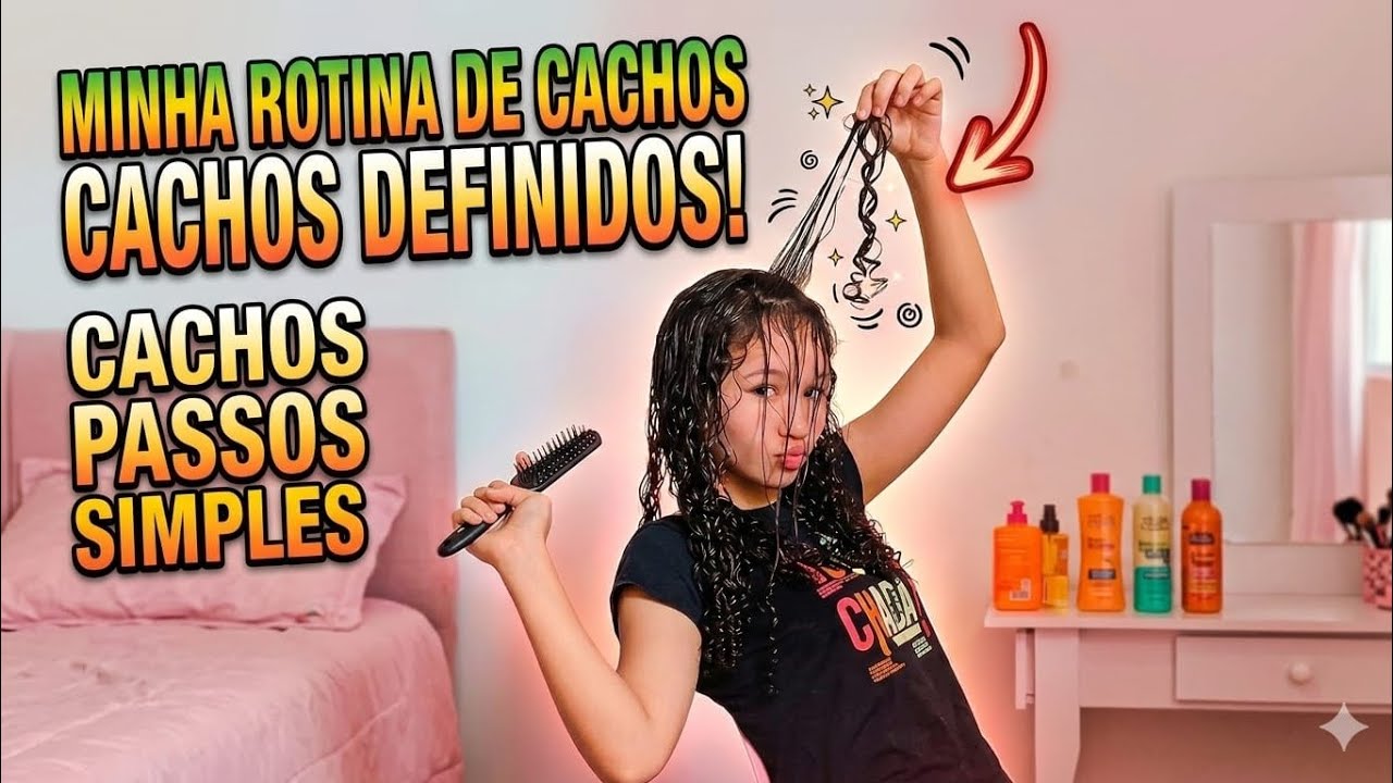 Minha rotina capilar 