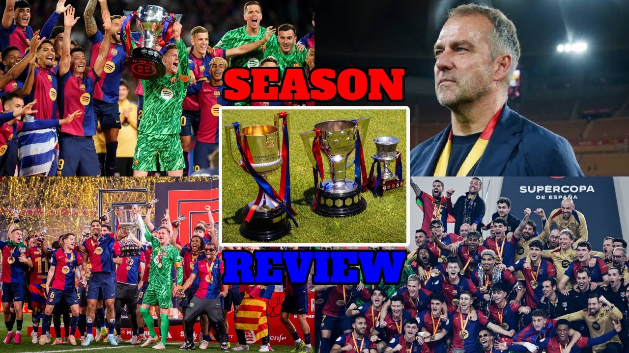 FC Barcelona 2024/2025 Season Review 🔵 🔴 | Player Ratings 🔢 & Season Awards 🏆