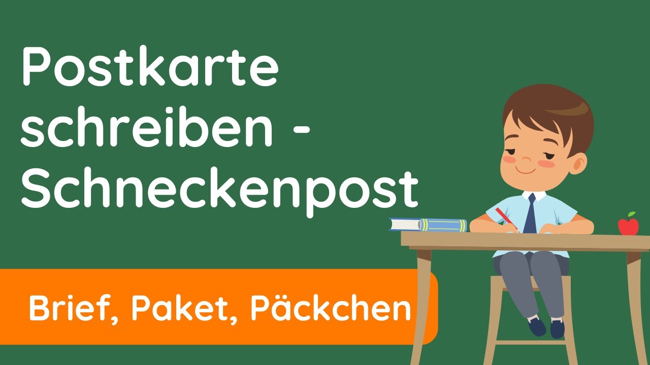 Postkarte schreiben ✅  Osterpostkarte für Omi