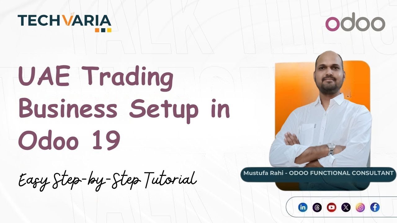 How to Set Up a UAE Trading Business in Odoo 19 (Multi-Company, VAT & Inter-Company)
