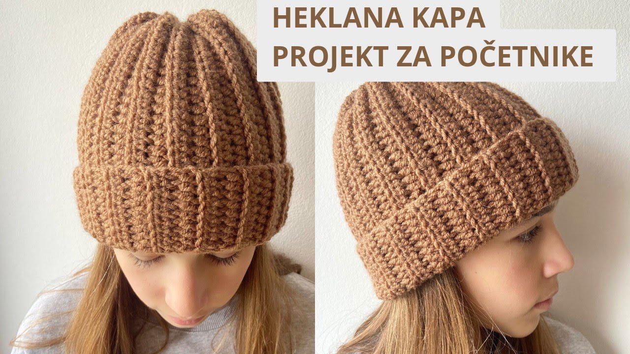 Heklana kapa/projekt za početnike/jednostavna heklana kapa