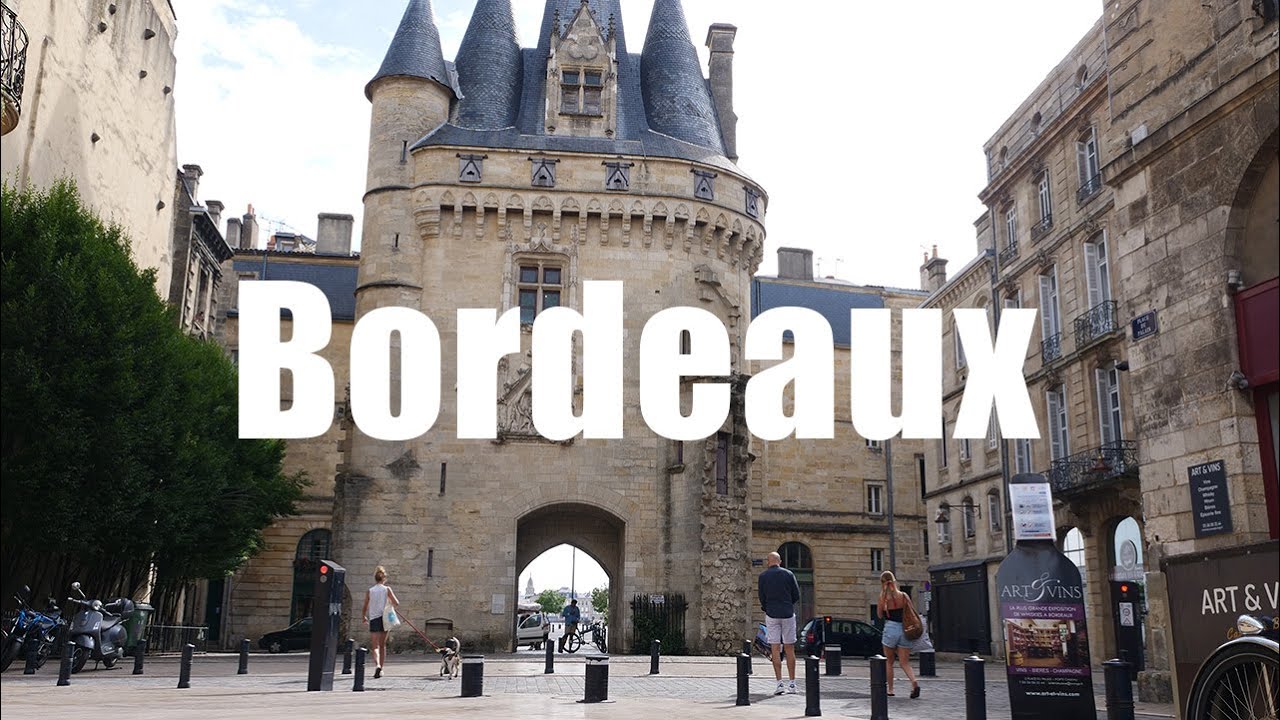 Bordeaux, France- 4K UHD - Virtual Trip