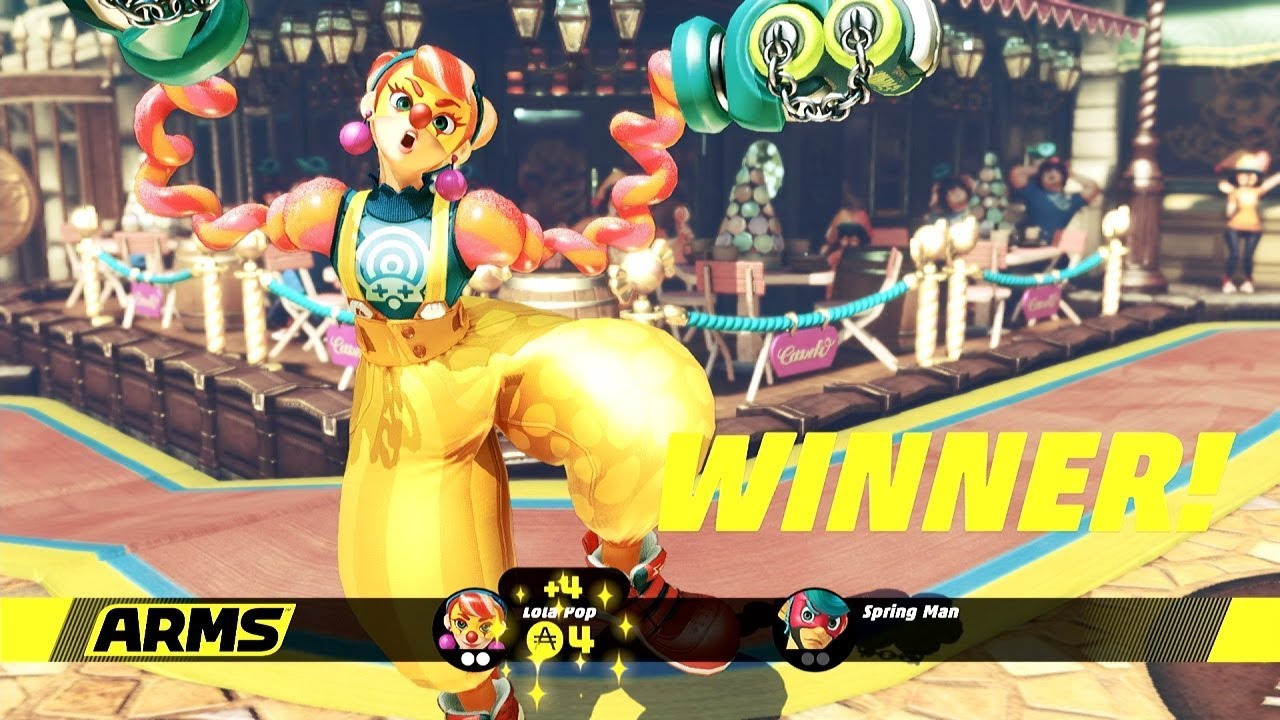 Arms (Nintendo Switch) Grand Prix as Lola Pop