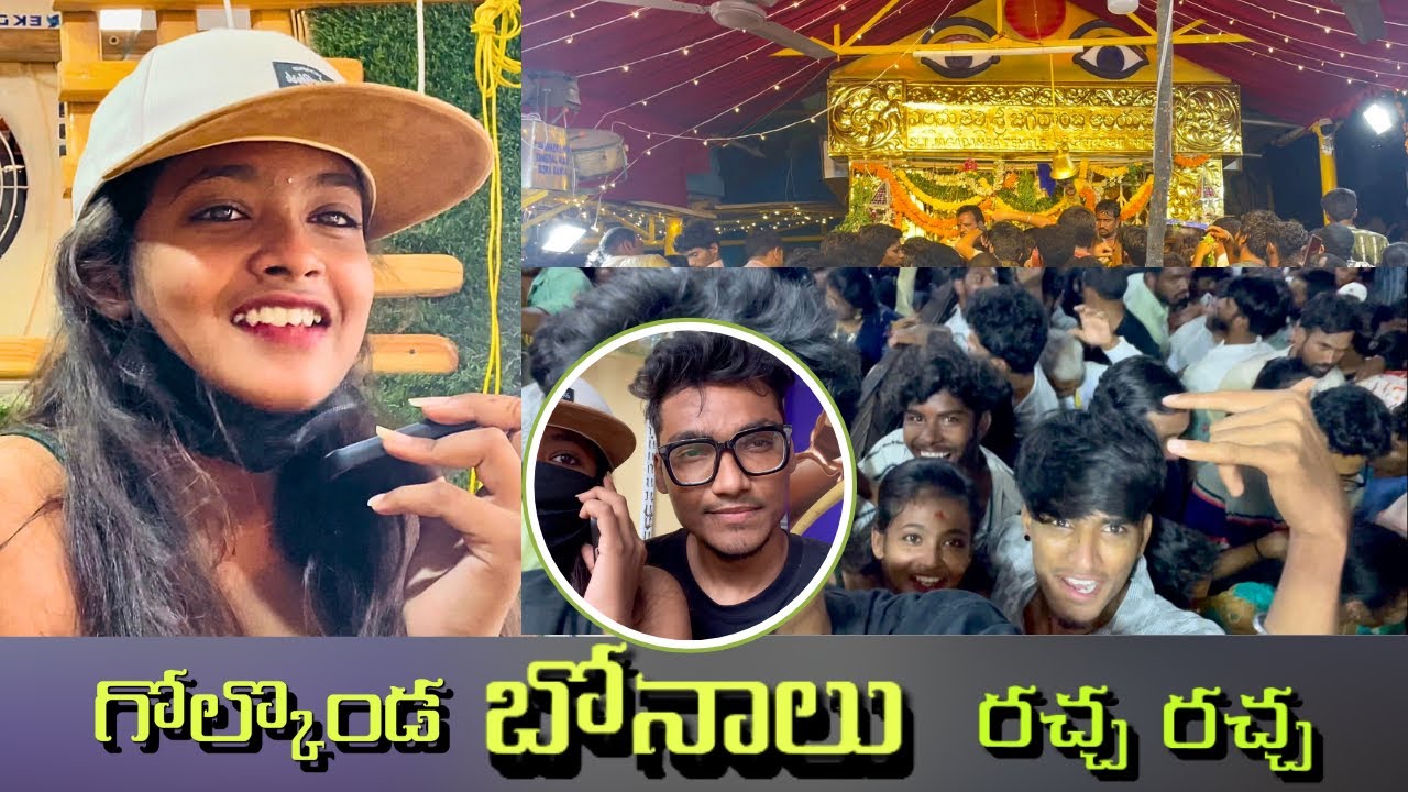 🔴 Golconda Bonalu 2024 | Telangana Bonalu Festival | 4K video