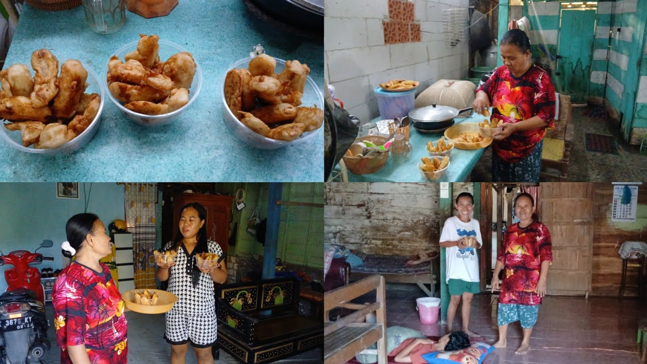 MEMBUAT PISANG GORENG LANJUT DI BAGIKE KEPONAKAN..