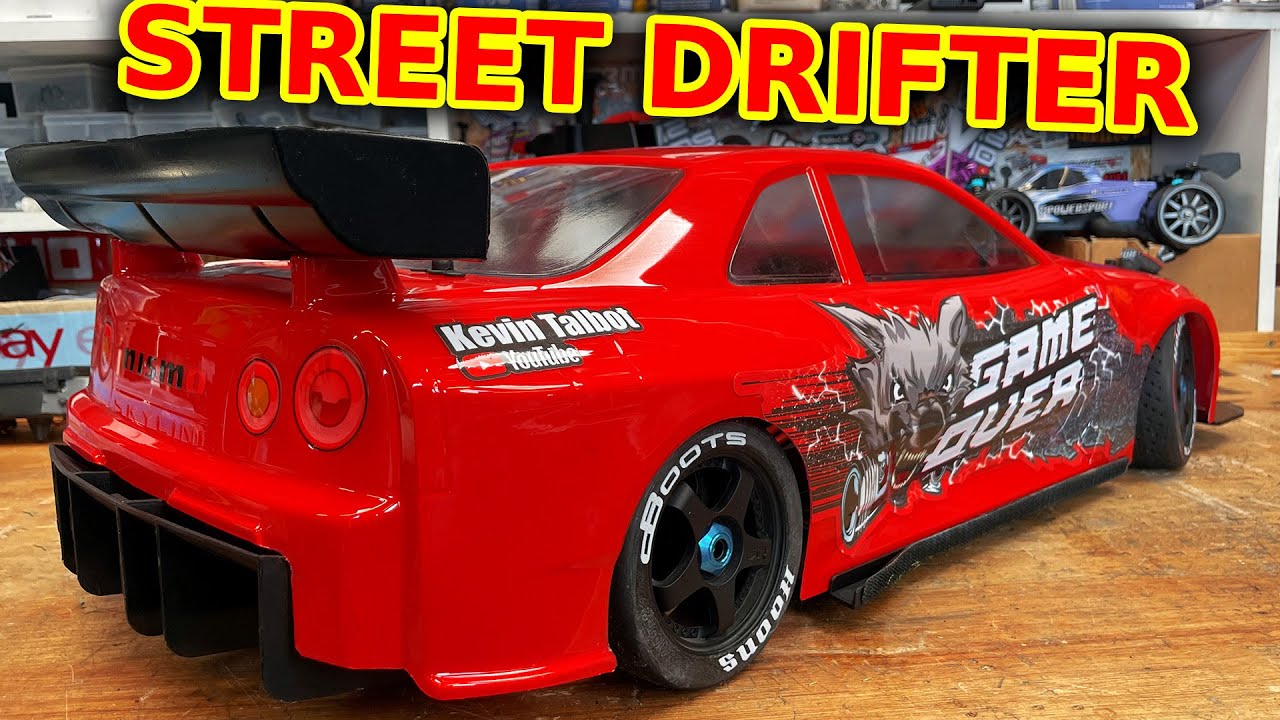 Сборка гоночного дрифт-кара Nissan Skyline R34 RC Street Race