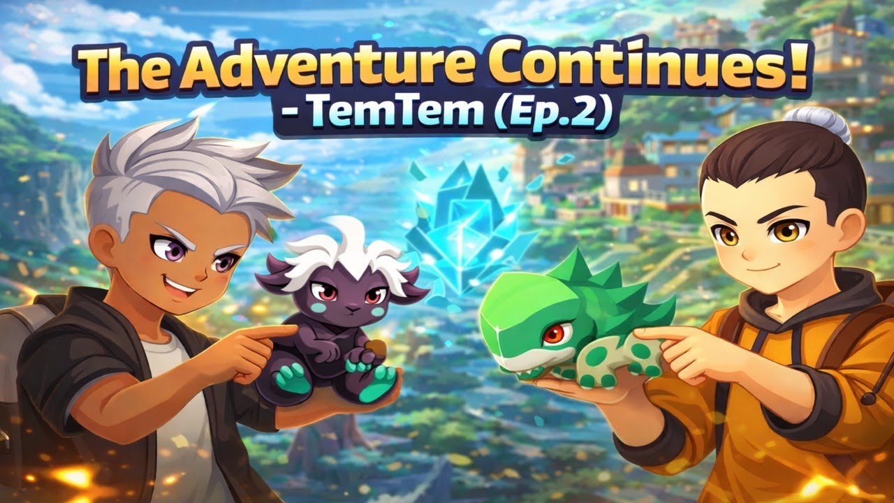 The Adventure Continues! - TemTem (Ep.2)