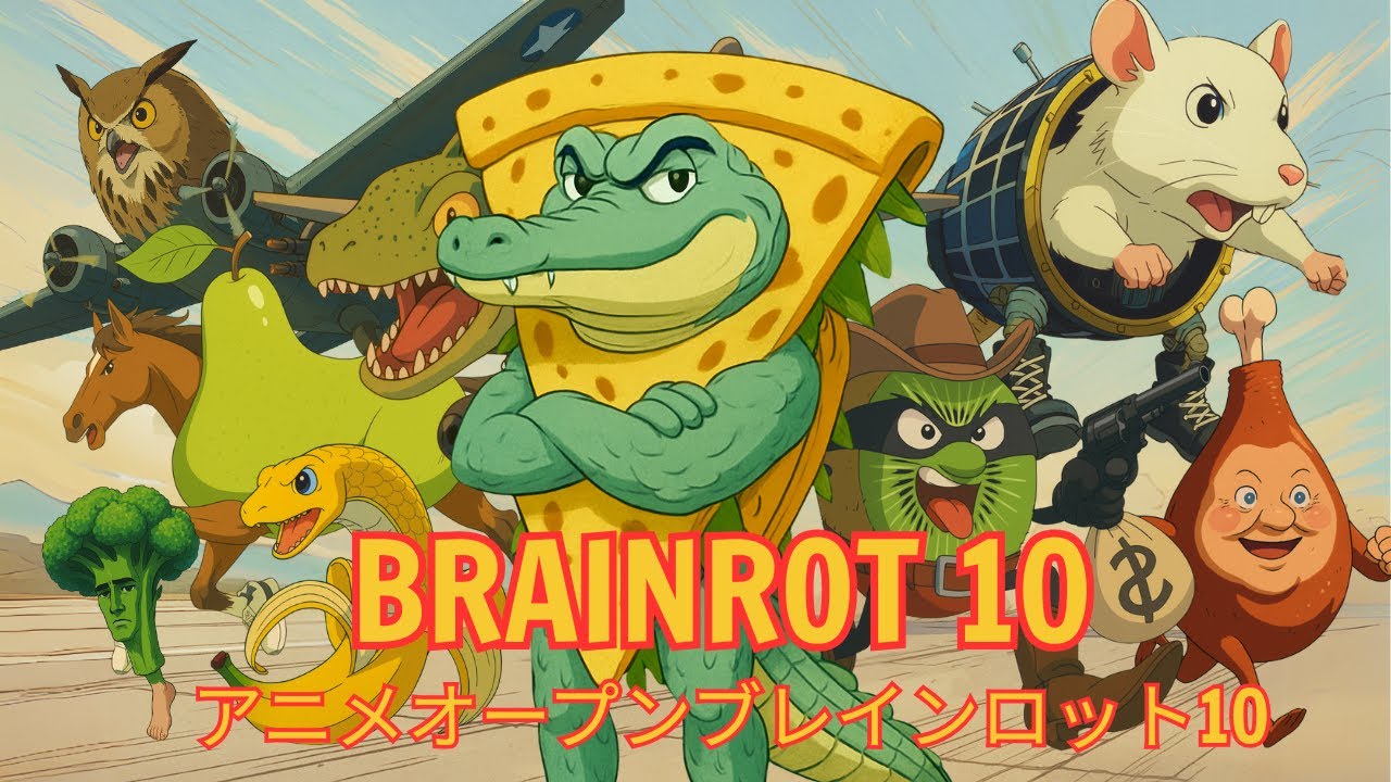 BRAINROT: ANIME OPENING (P.10) | Official Music Video