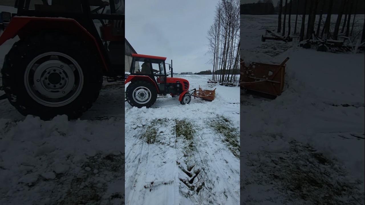 test pługa śnieżnego  do c 360