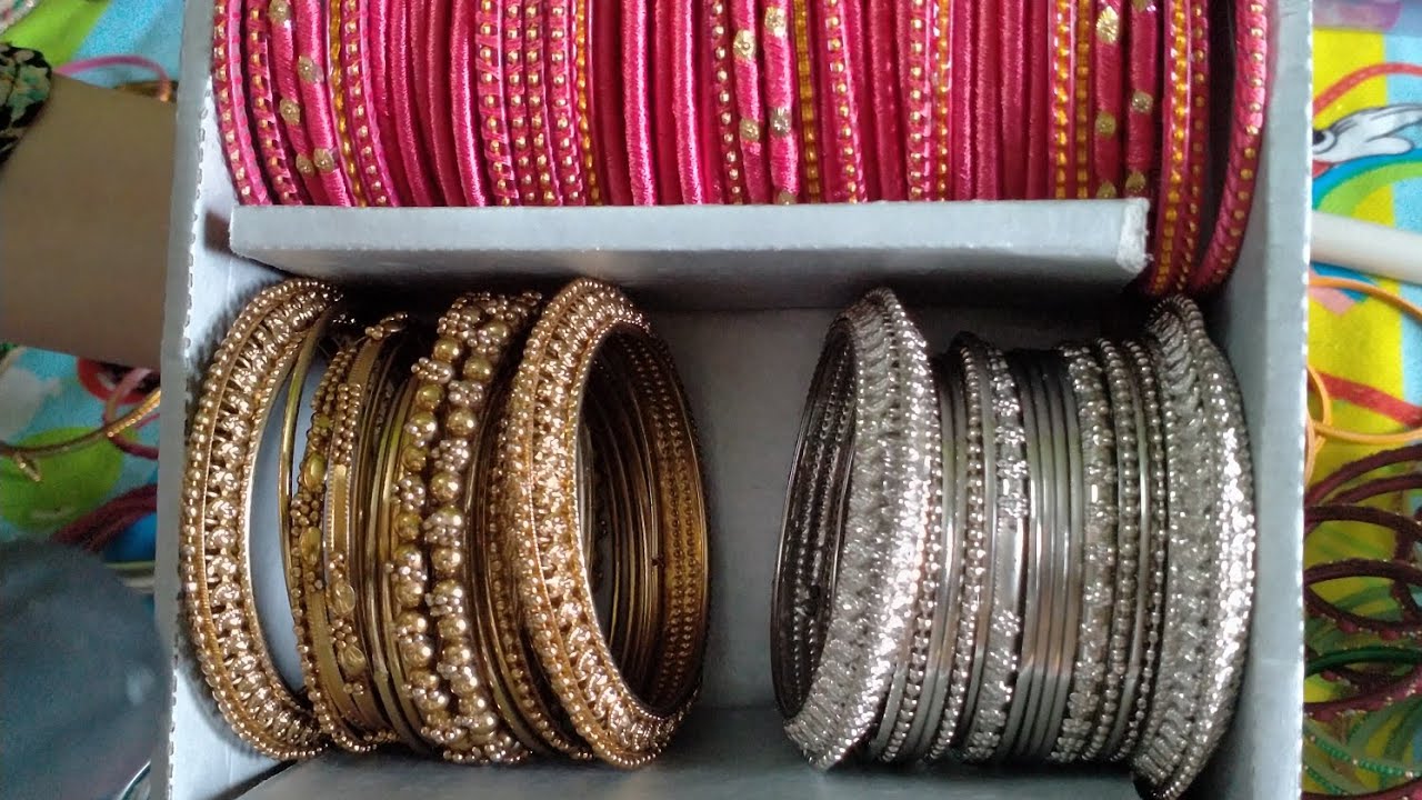 My bangles collection./ How to mix and match in smart way.