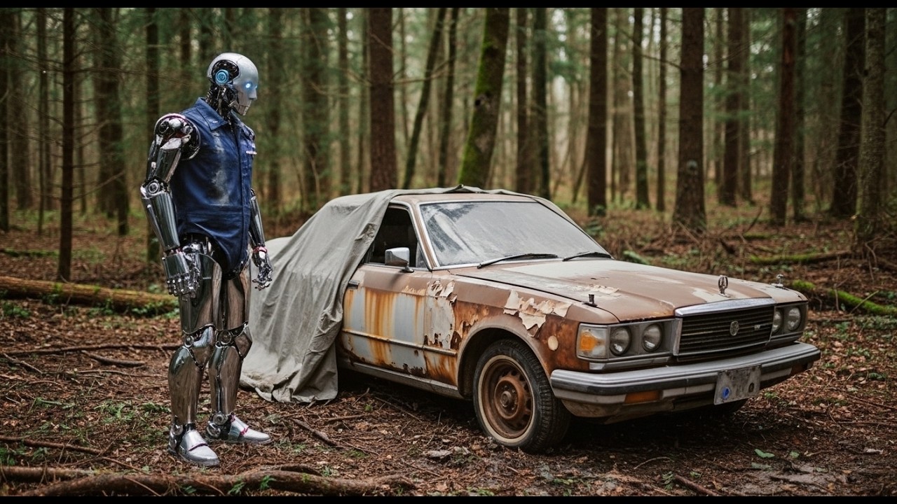A Robot Restored This Abandoned Toyota Crown (Century Tribute)