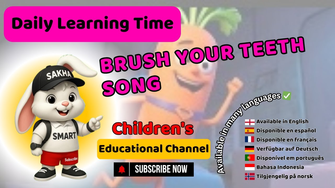 Daily Learning: How to Brush Your Teeth Properly for Kids | Fun & Easy! 🪥😁
