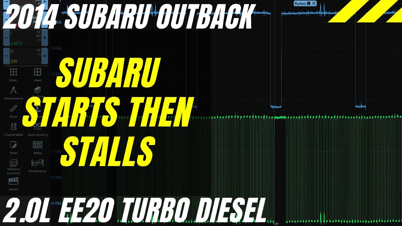 Subaru stalling after starting