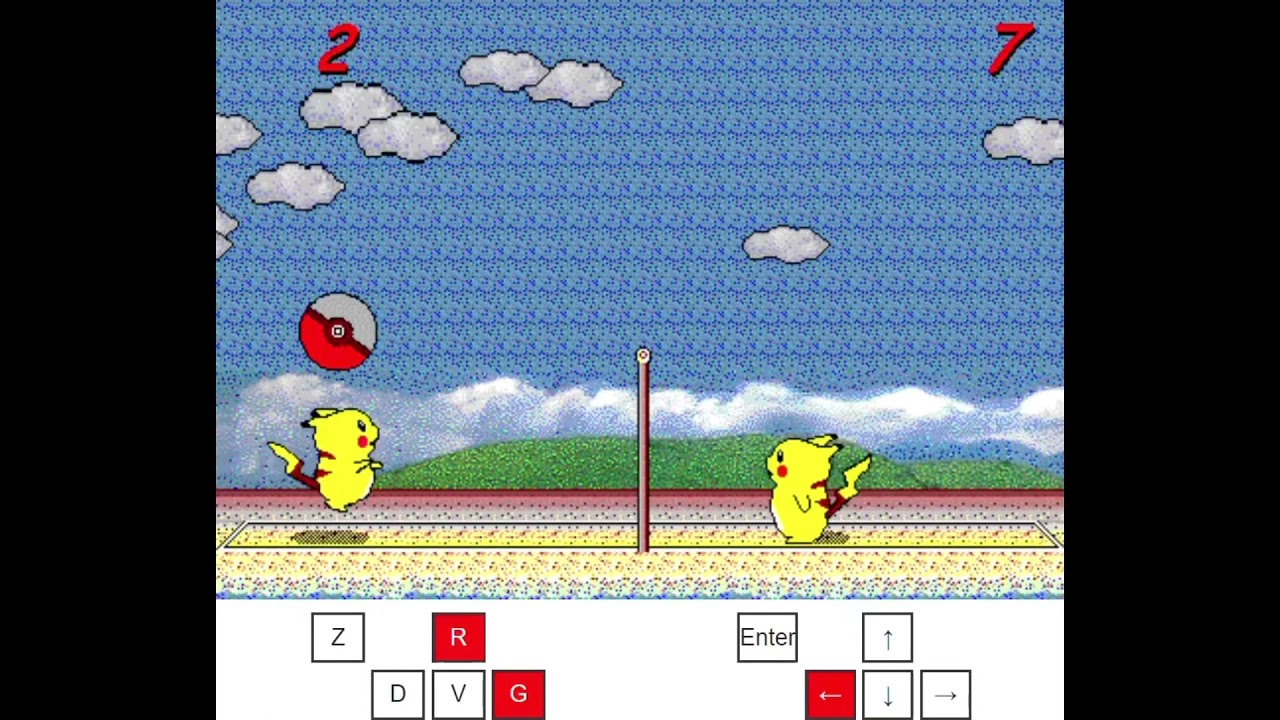 皮卡丘打排球 假動作發球集錦 Pikachu Volleyball Feint Serve Highlights