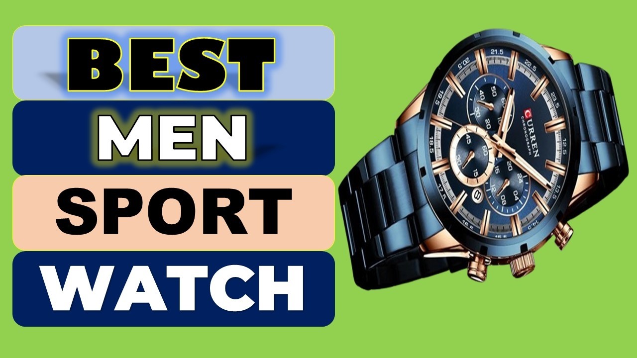 Top 5 Best Men Sport Watch in 2026 | From Aliexpress