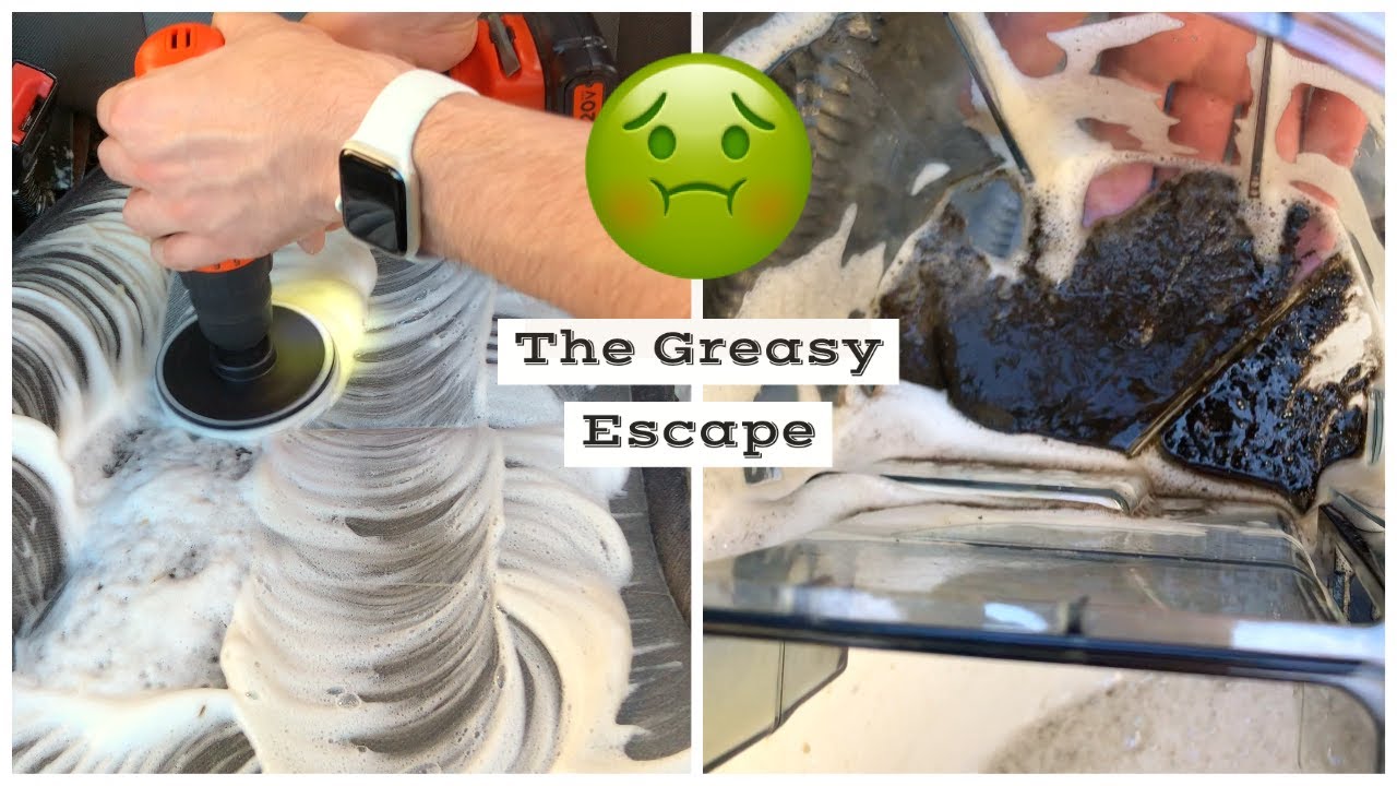 Deep cleaning a really greasy Ford Escape