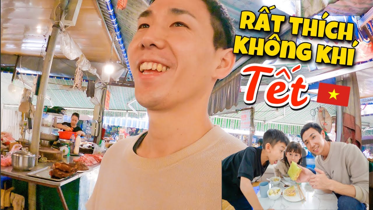 Mua nguyên liệu tại chợ Việt Nam và thử sức với việc làm Bánh chưng ! | Tết VN cực kỳ nhộn nhịp