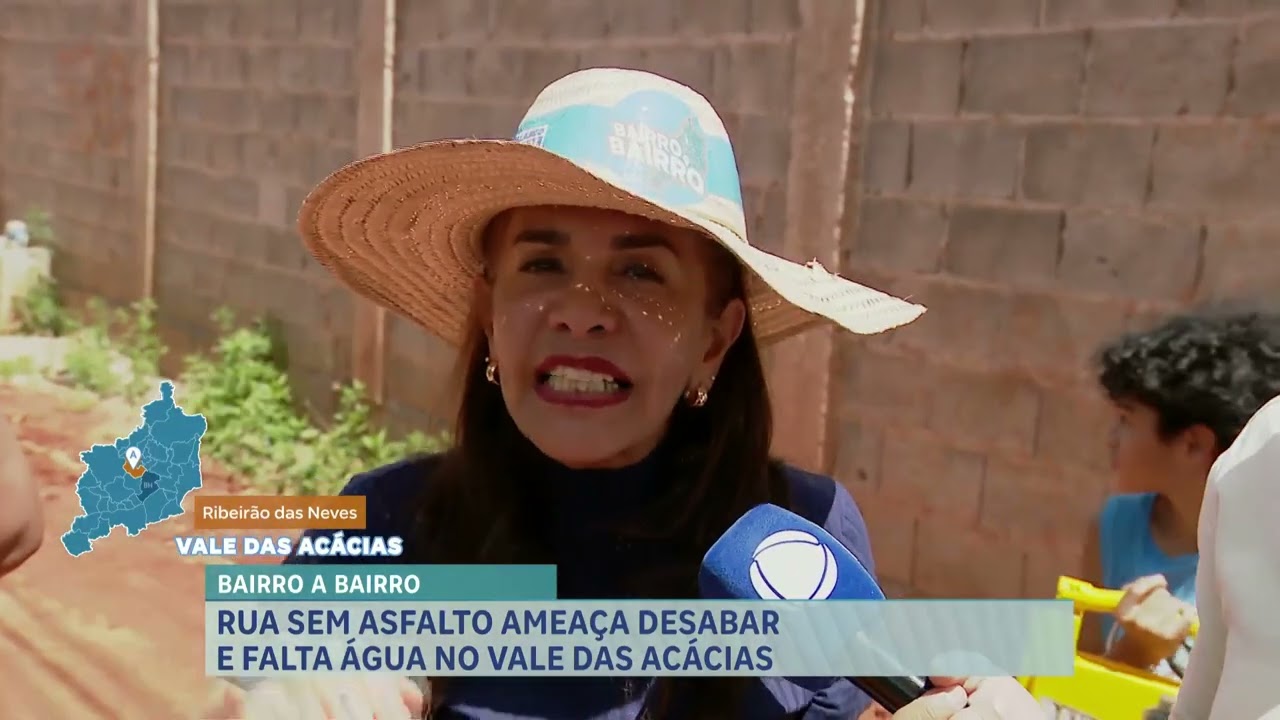 Bairro a Bairro: moradores enfrentam dificuldades no Vale das Acácias, em Ribeirão das Neves (MG)