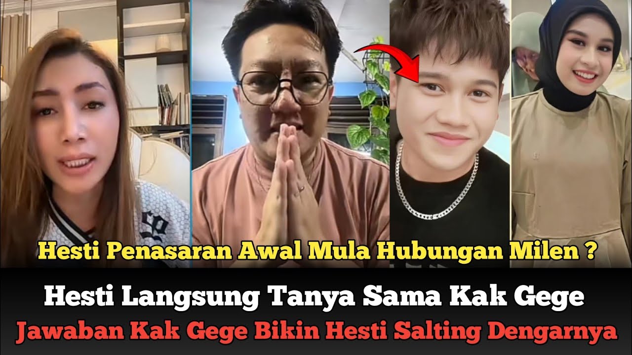 Kak Hesti Penasaran Awal Mula Hubungan Valen Dan Mila, Kak Hesti Langsung Tanya Sama Kak Gege !