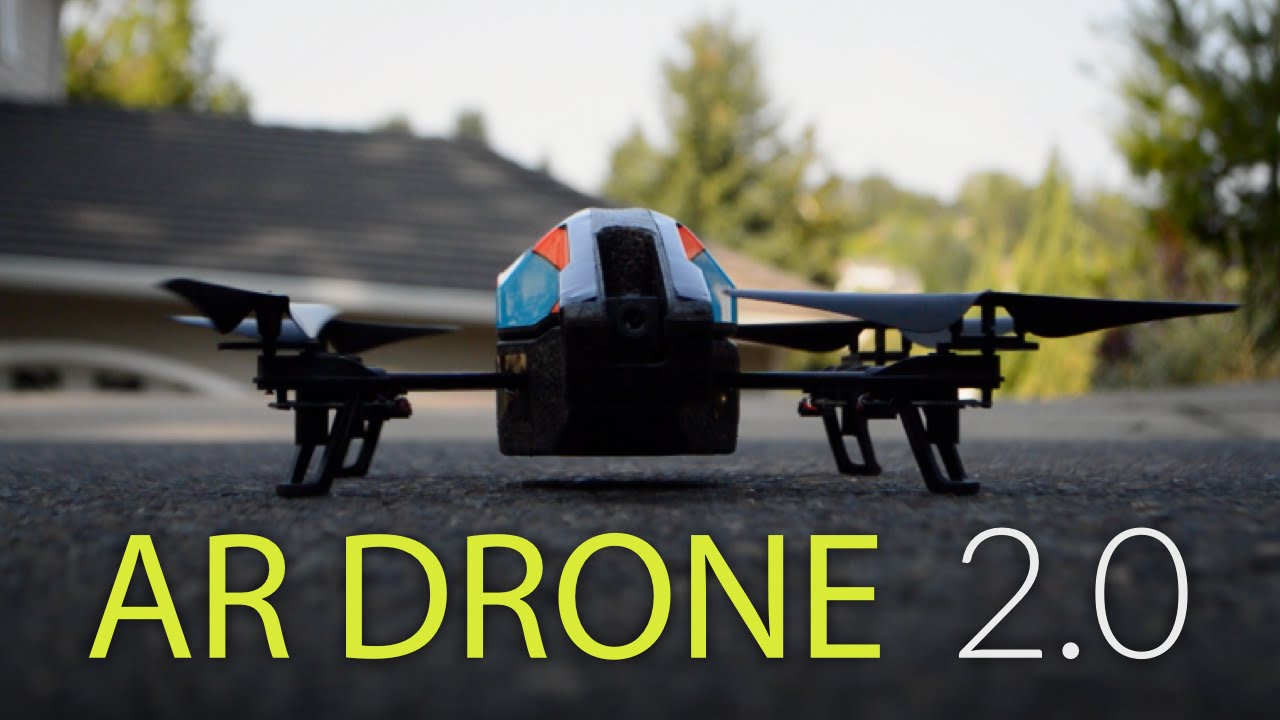 Parrot AR Drone 2.0 Quadcopter Review & Flight
