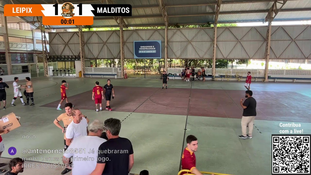SEGUNDA RODADA FUT-5: RB LEIPIX X MALDITOS