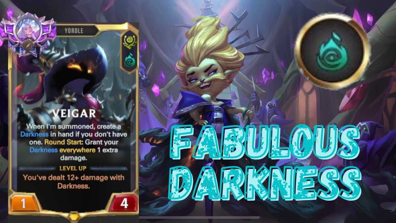 Veigar Fabulous Darkness | Veigar Senna Deck| Legends of Runeterra| Elite4in1| Master Player |