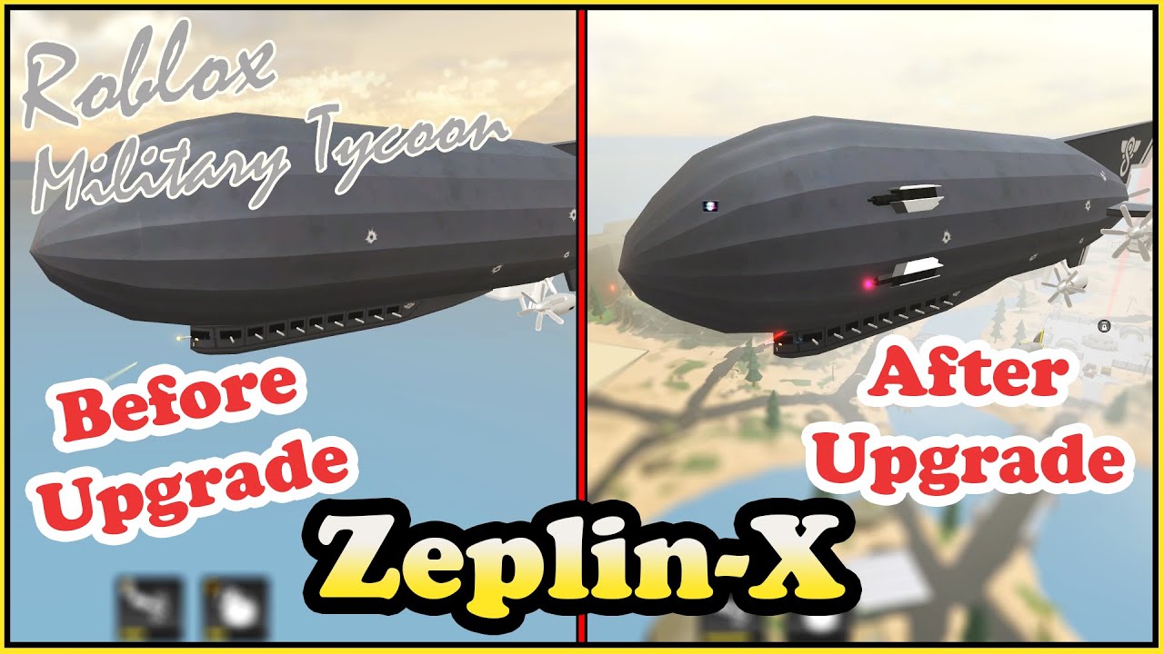 Zeplin-X, Everybody Hates You If You Use It In Military Tycoon Roblox