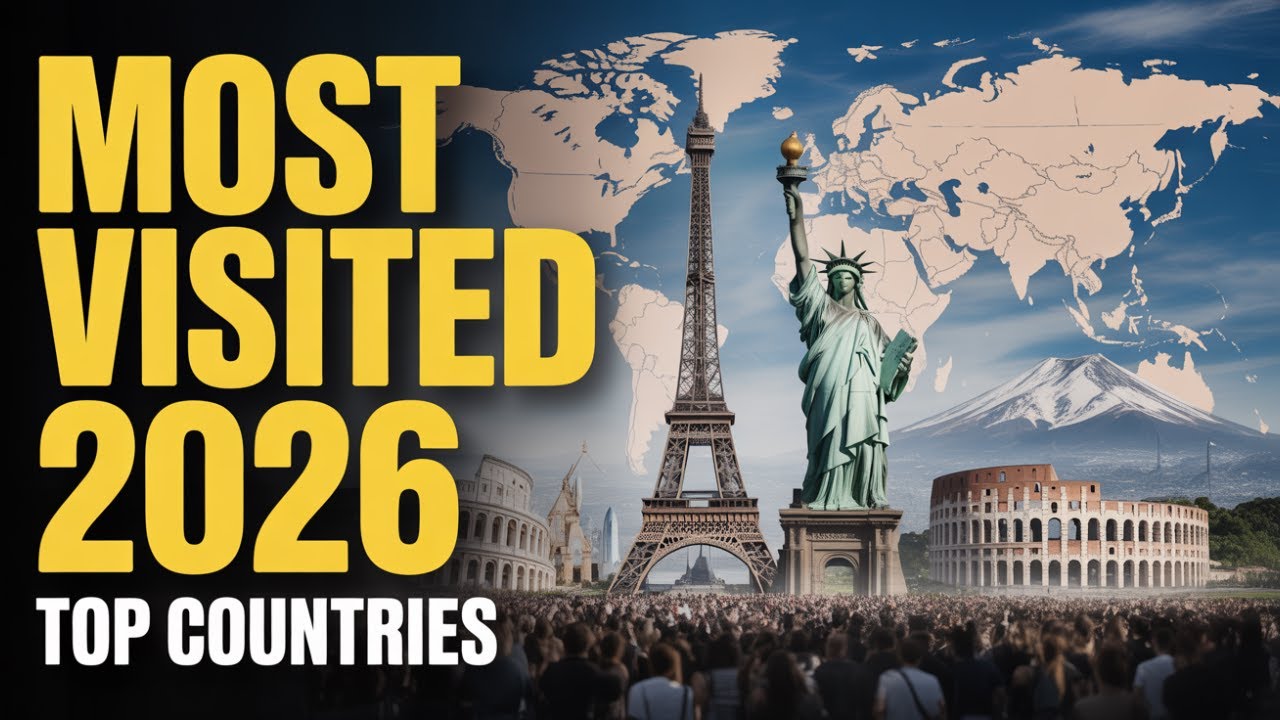 Most Visited Countries in the World (2026) | Travel Facts