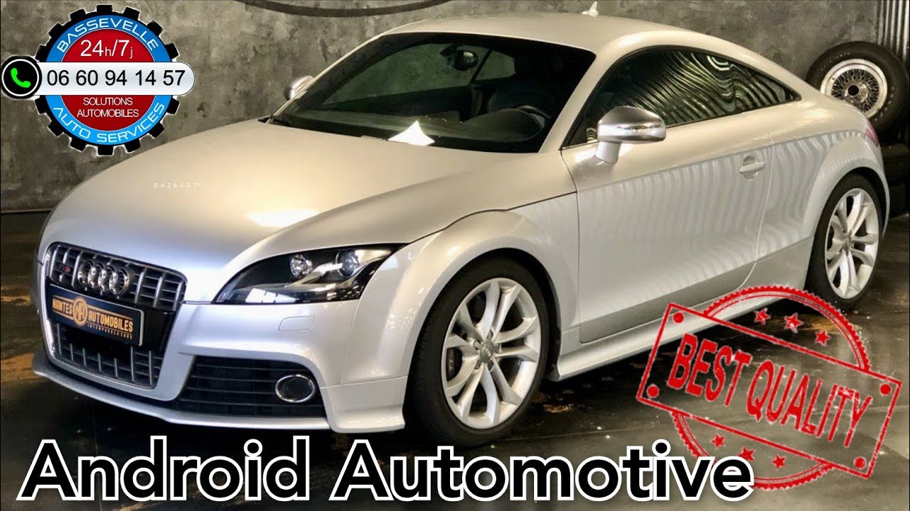 Mettre un autoradio Android sur Audi TT, GPS et caméra de recul par Bassevelle Auto Services