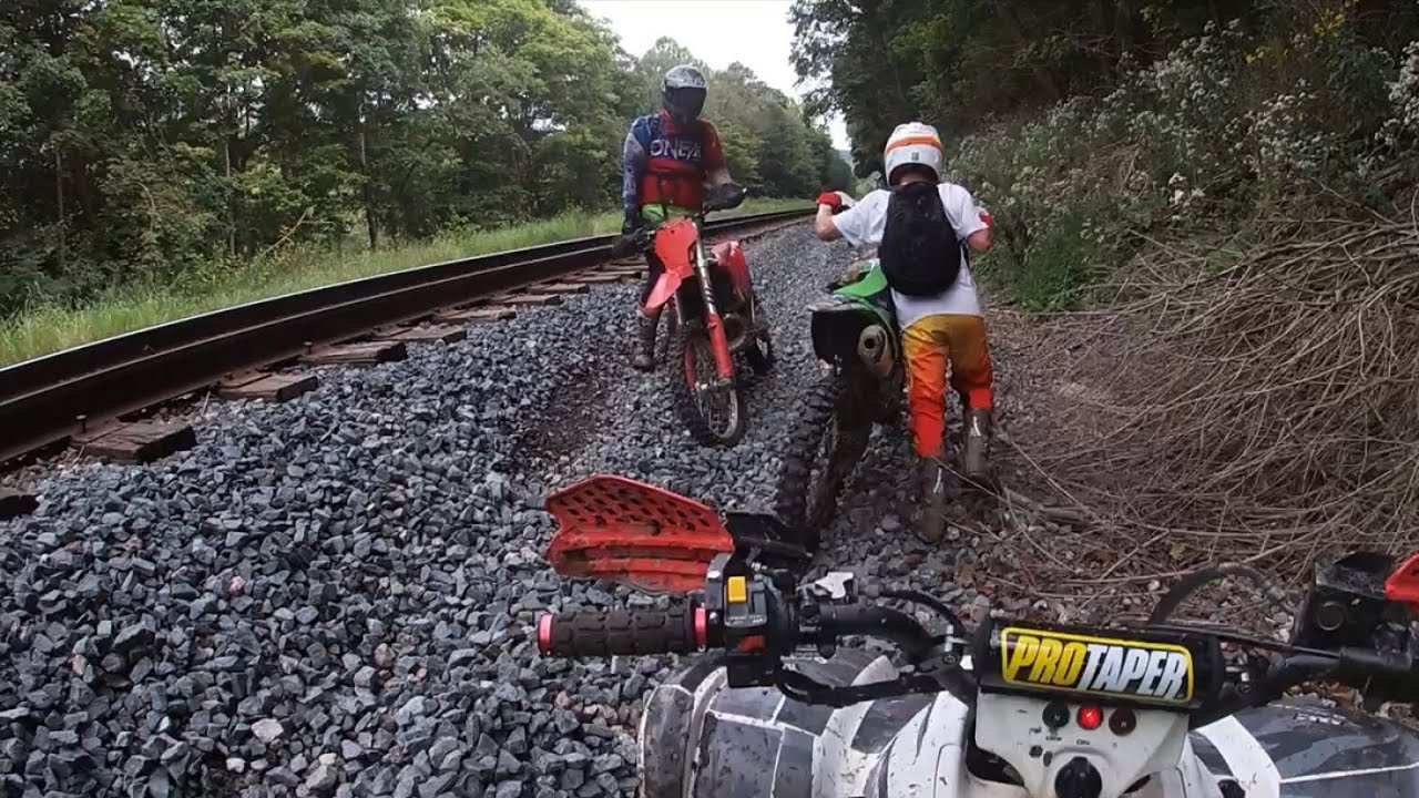 Suzuki Ltz 400 Hard Trail Riding (Pt.3) (1080p)