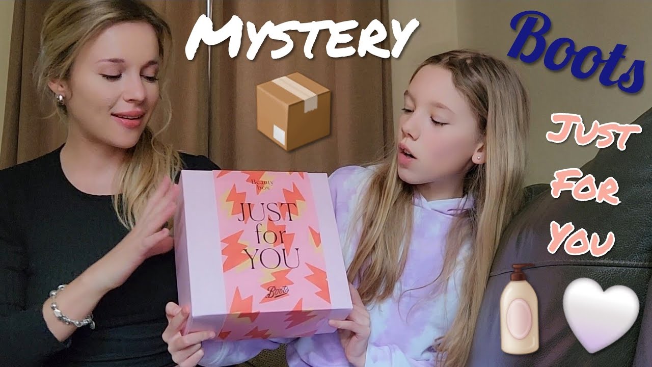 Boots Just For You Skincare Makeup MYSTERY BOX UNBOXING viral tik tok products review is it worth it