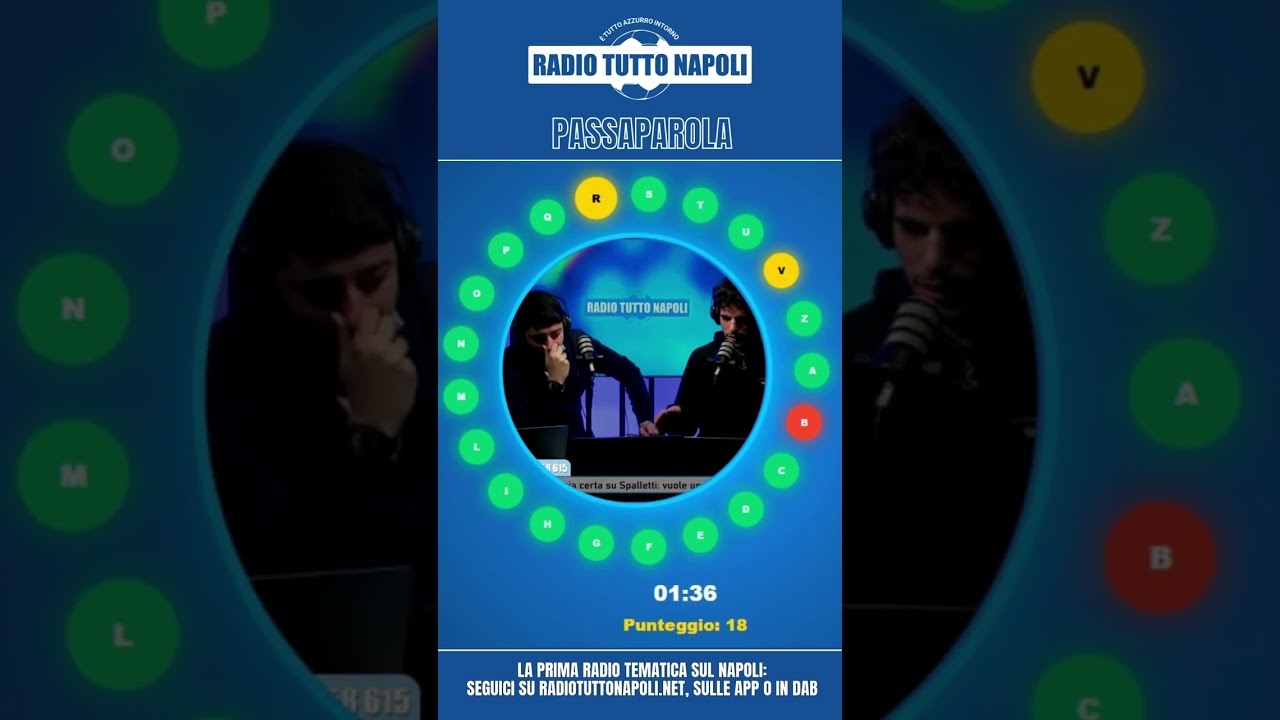 PASSAPAROLA versione Napoli: una nuova sfida su Radio Tutto Napoli!