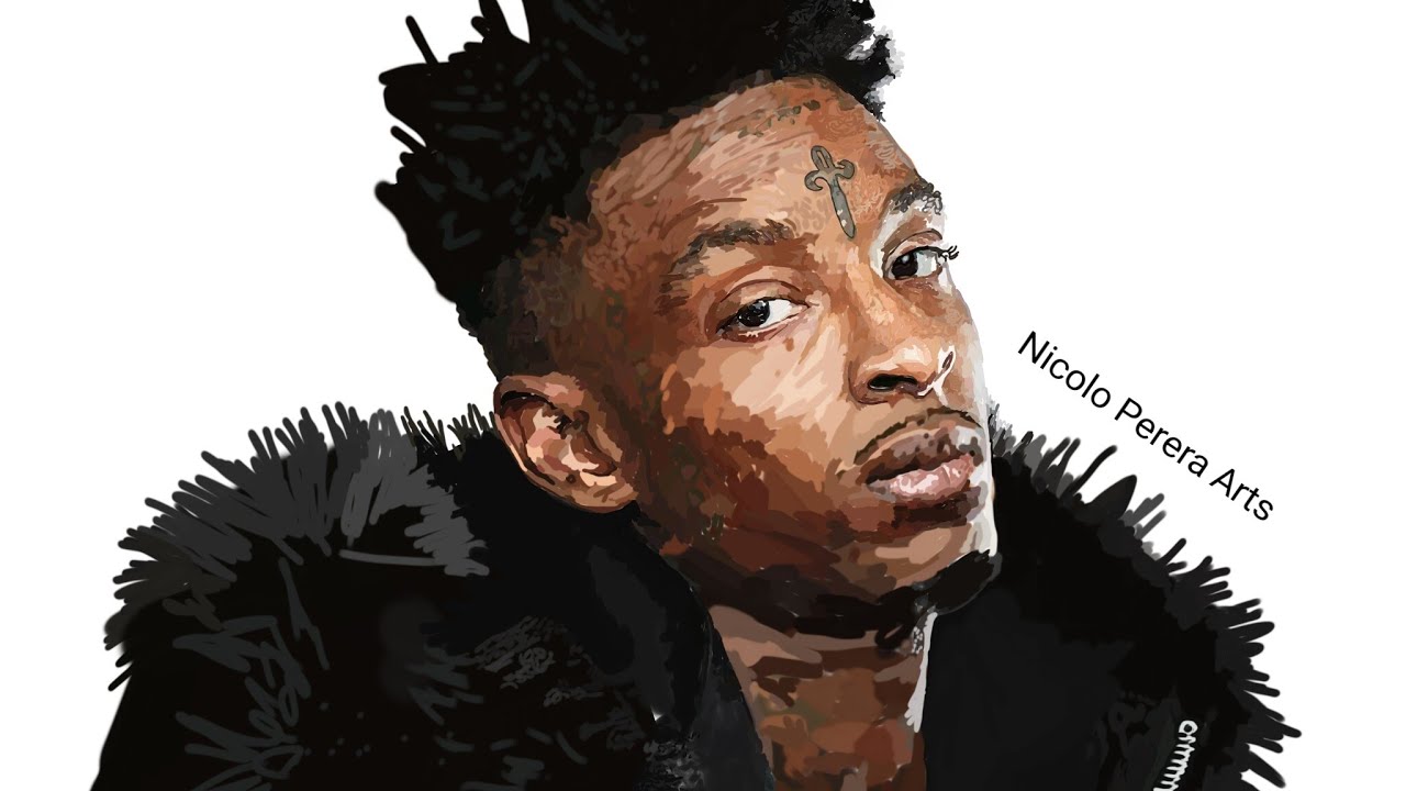 21 SAVAGE CARTOON DRAWING