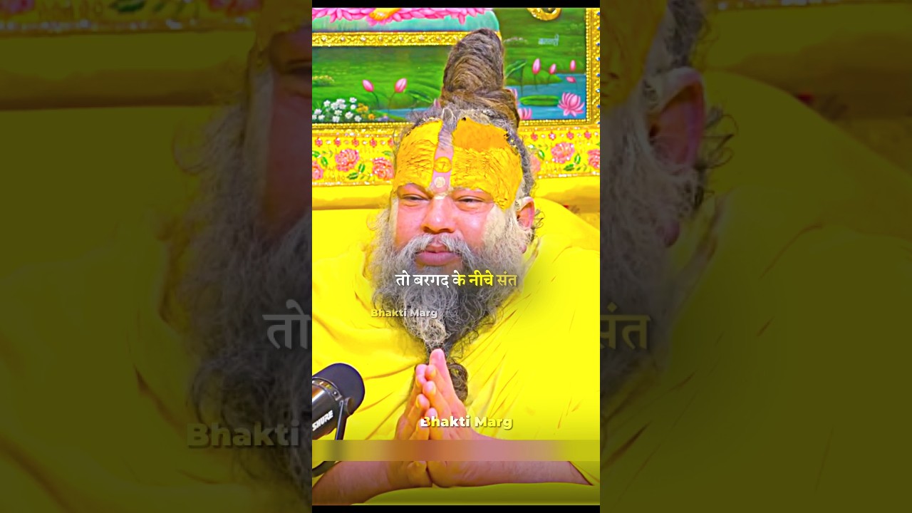 एक संत बरगद के नीचे भजन कर रहे थे 🤗❣️ #bhajanmarg #bhaktimarg #viralshorts #youtubeshorts