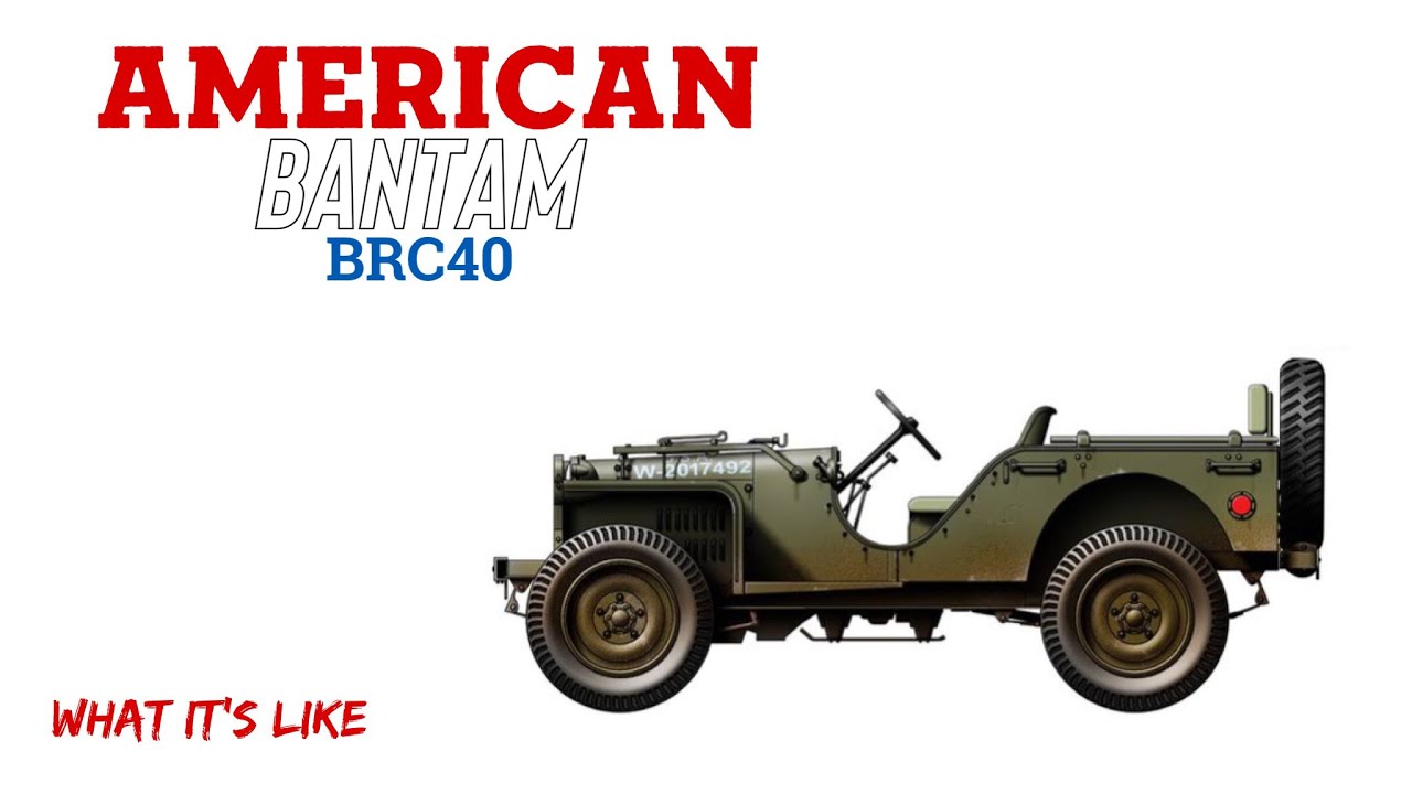 1940 American Bantam BRC40, this is genesis for the Jeep!!