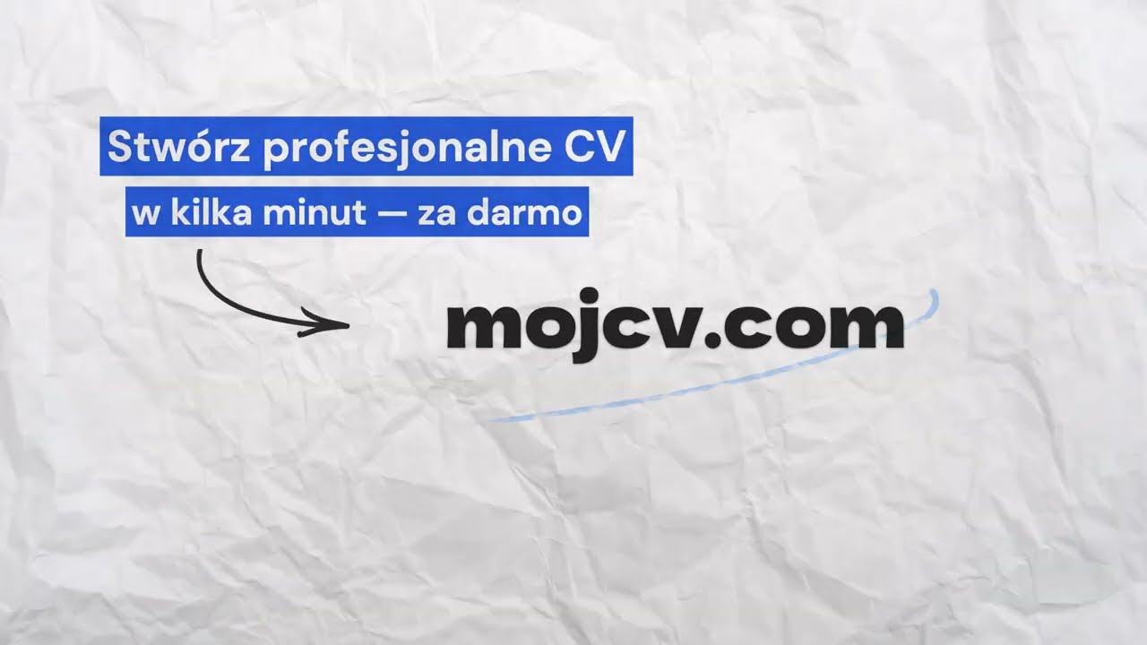 Stw&oacute;rz CV i pobierz je od razu &mdash; bez rejestracji, 100% za darmo | MojCV