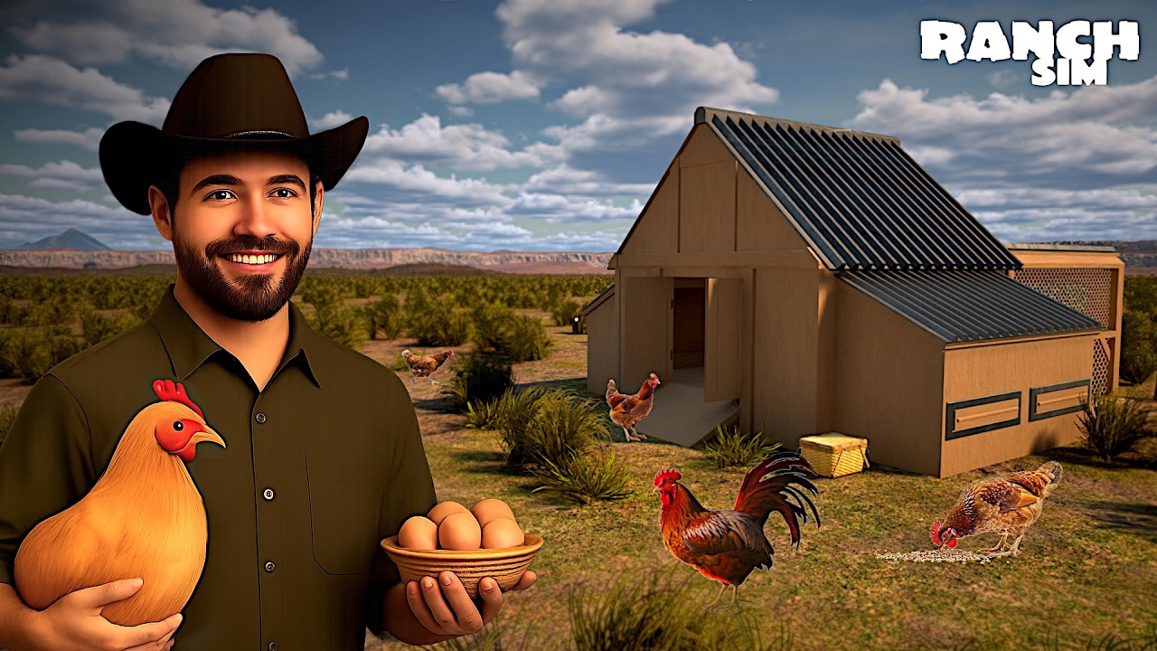 Starting My Chicken Business in Ranch Simulator
