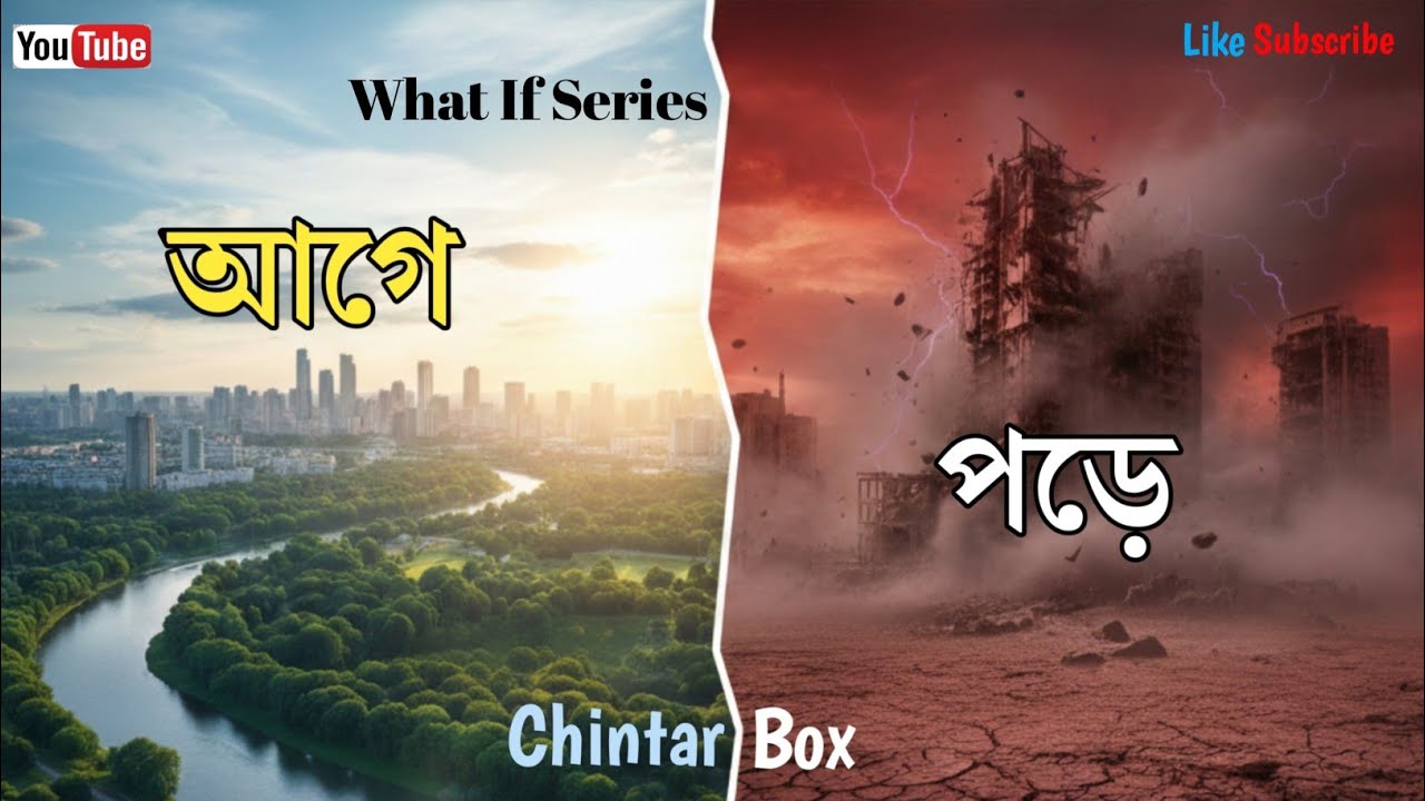 কি হতো যদি পৃথিবী থেকে ১ সেকেন্ড এর জন্য অক্সিজেন গায়েব হয়ে যেত..|What if series EP 01|| chintar box