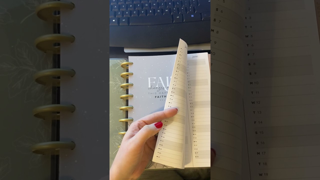 The Happy Planner - Faith Layout Review/Haul
