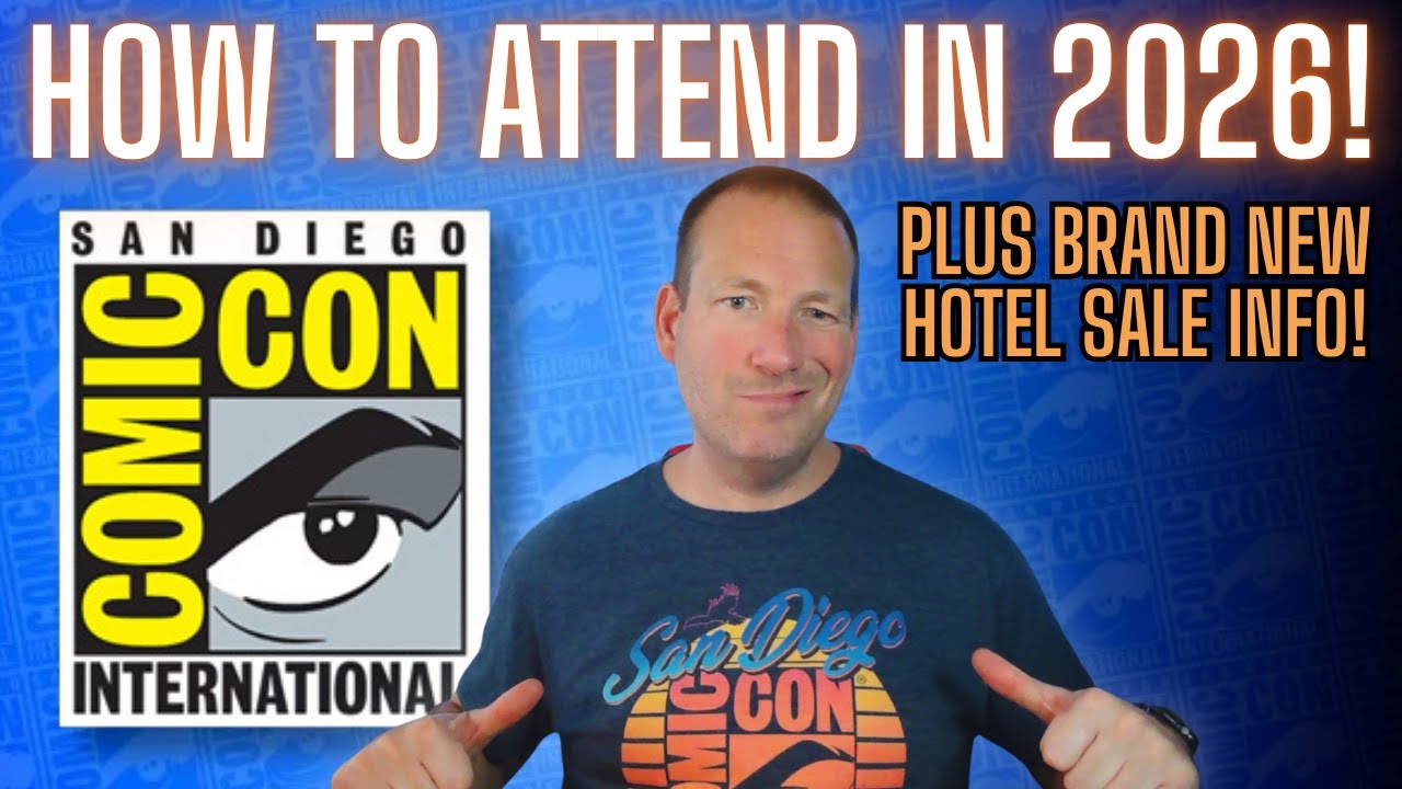 Как получить значки SDCC на 2026 год: ОБЪЯСНЕНИЕ! | НОВОСТИ ОТЕЛЯ!