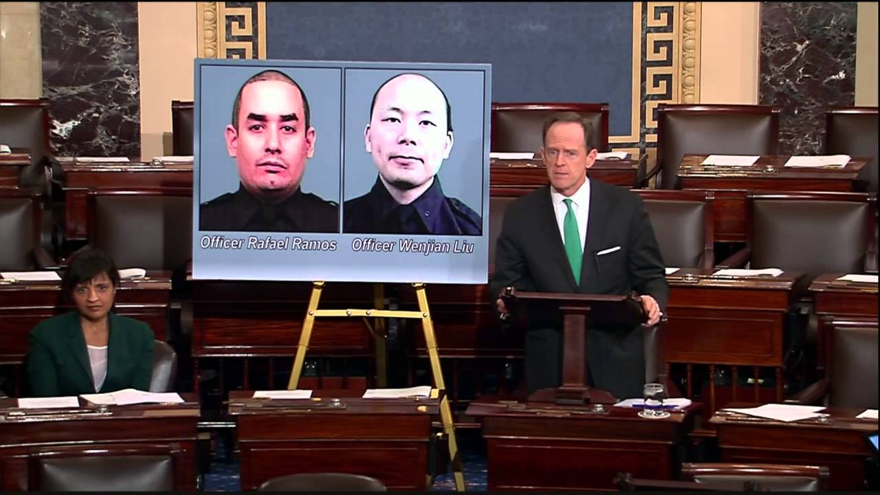 Senator Toomey Thanks Police Officers