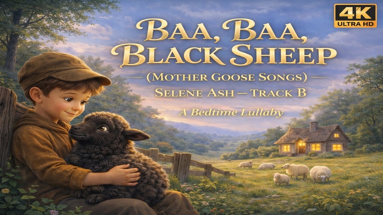 🌙 Baa, Baa, Black Sheep (Mother Goose Songs) Selene Ash — Track B