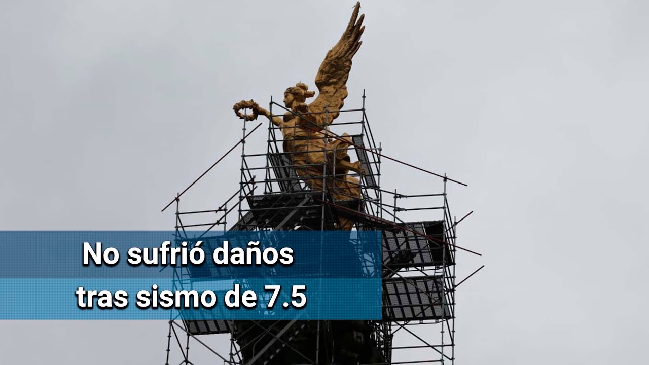 Estiman que reforzamiento estructural del &Aacute;ngel de la Independencia concluya en agosto