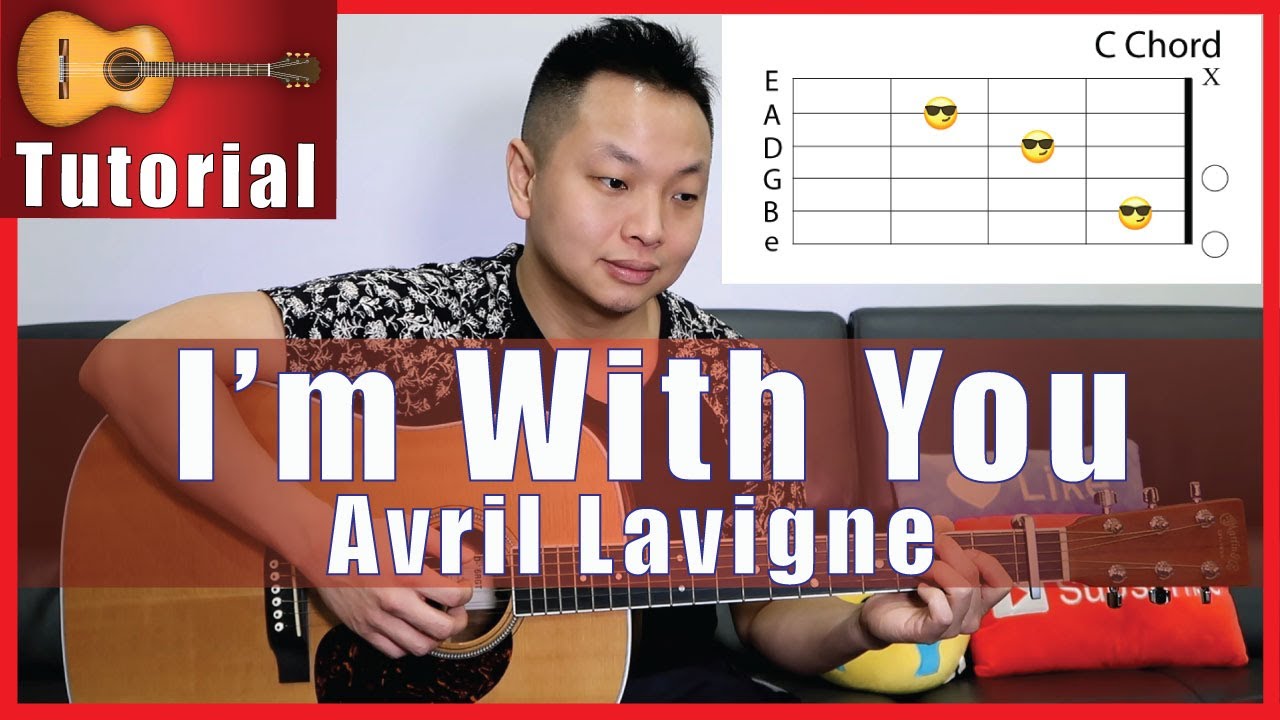 I'm with You | Avril Lavigne Guitar Tutorial | EASY VERSION