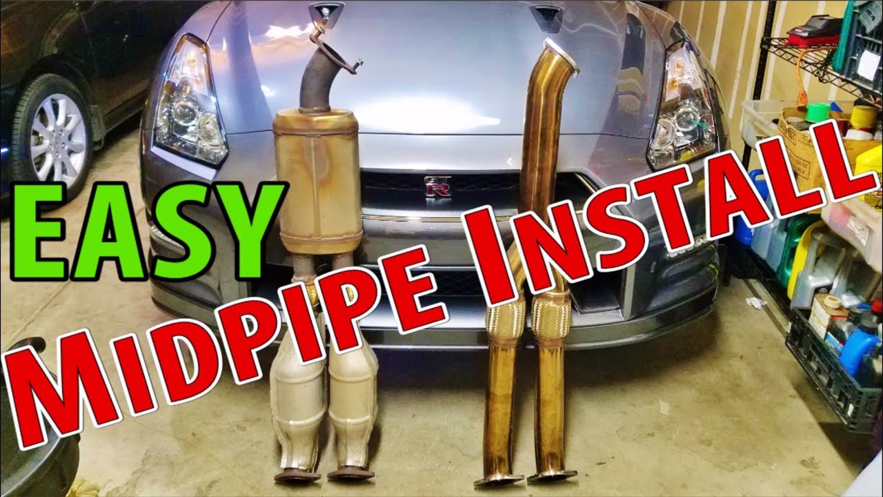 GTR Midpipe Install and Sound Comparison