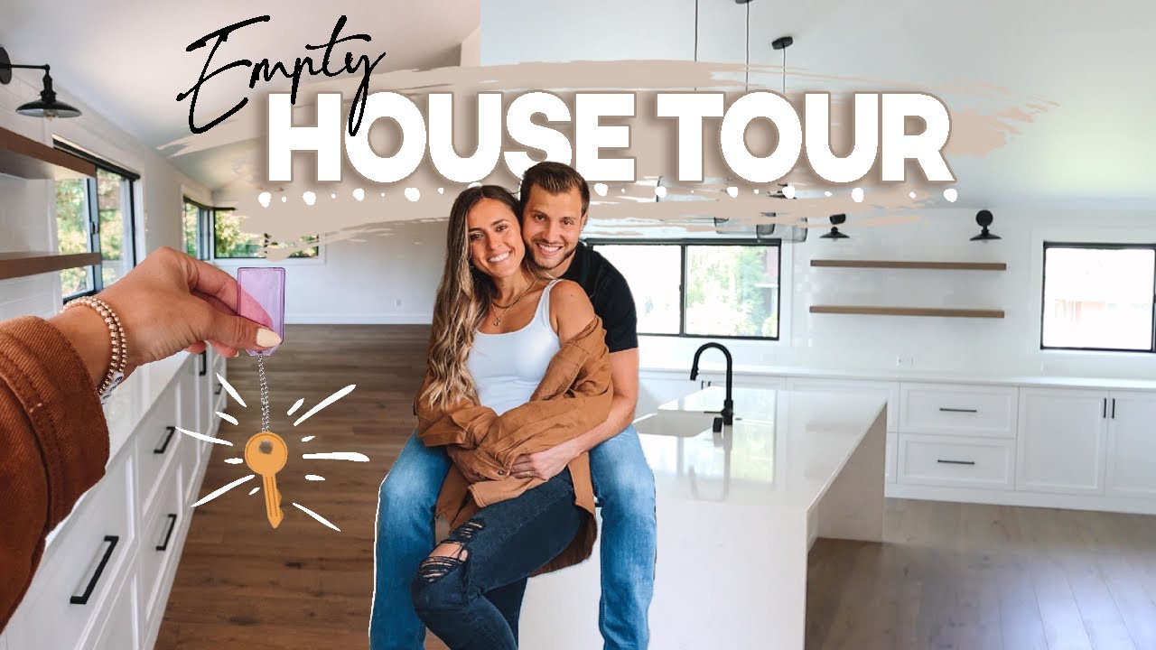 EMPTY HOUSE TOUR! Taking You Guys In For A Sneak Peak, Pre-Furniture