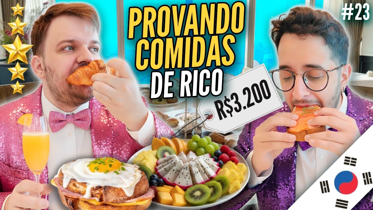 24h PROVANDO COMIDAS de RICO no HOTEL 6 ESTRELAS | Dragbox na Coreia #23